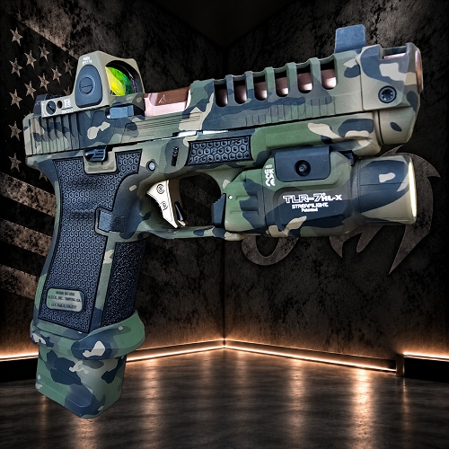 GLOCK 19 V — TRADITIONAL MULTICAM / OD GREEN