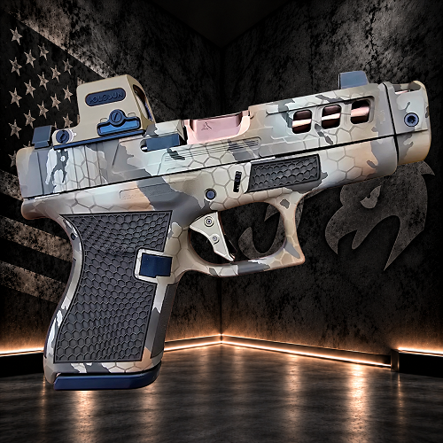 FIRING SQUAD GLOCK 43 – TATTERED KRYPTEK TAN